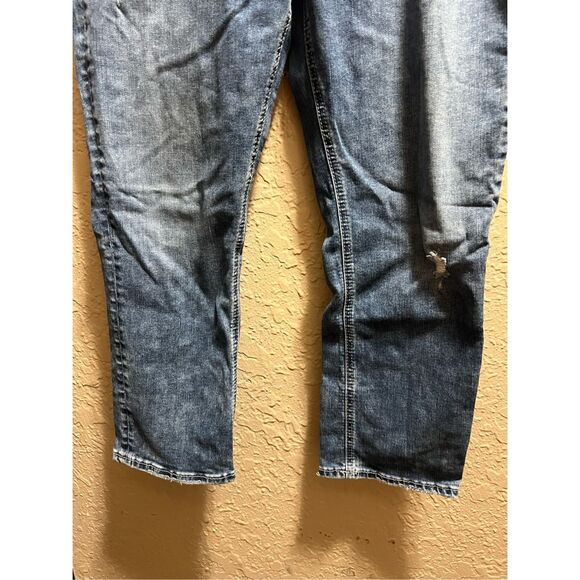 Silver Jeans Elyse Capri Woman’s Jeans Woman’s Size 33 Length 22.5 - Picture 2 of 11